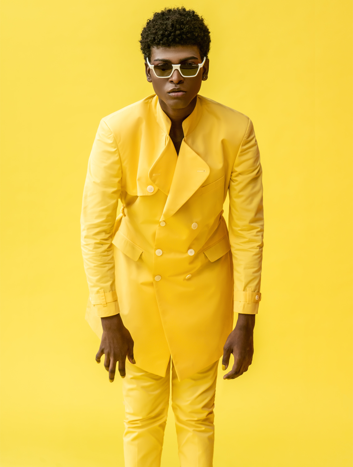 Paradise Yellow Trenchcoat