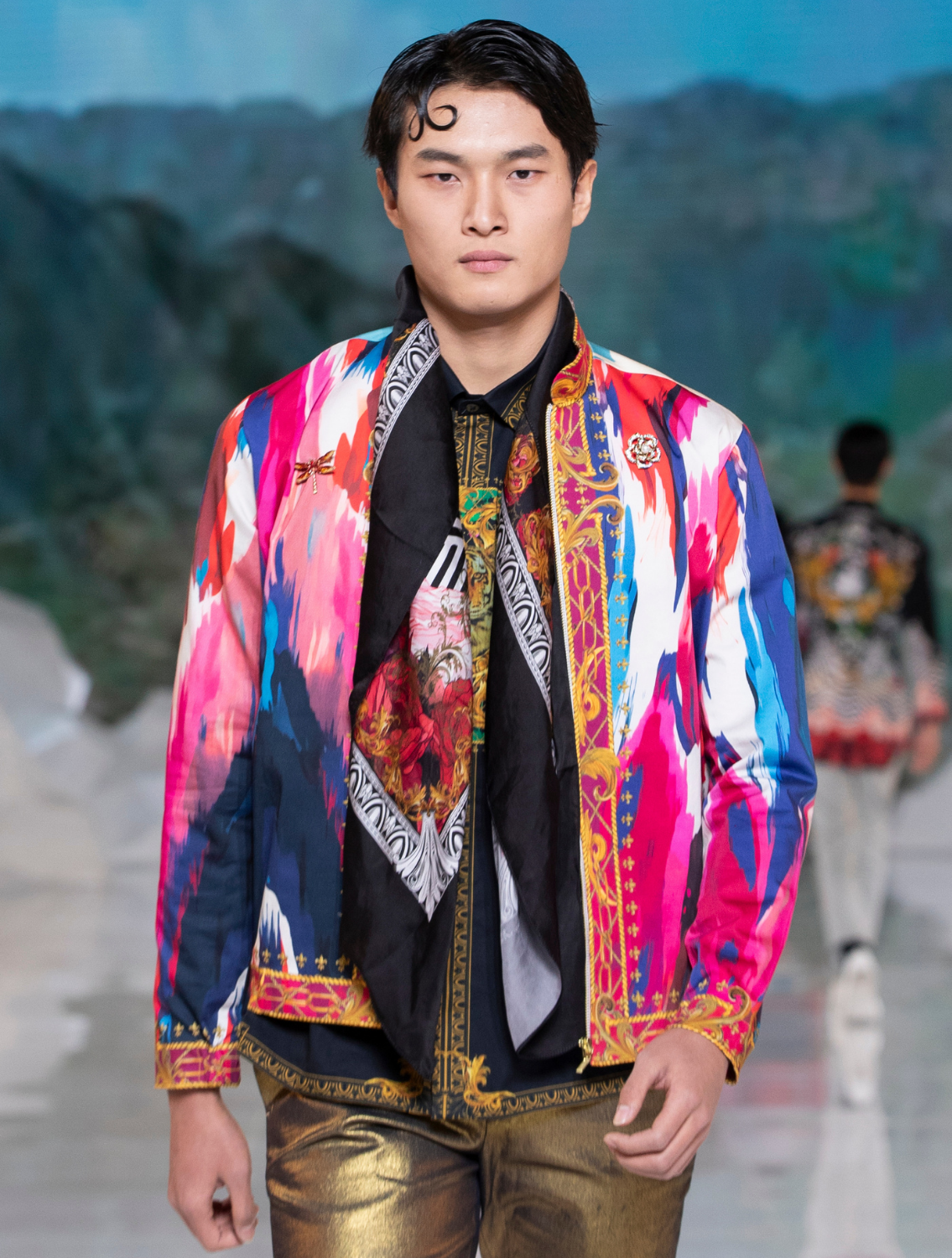 Thetys Printed Jacket