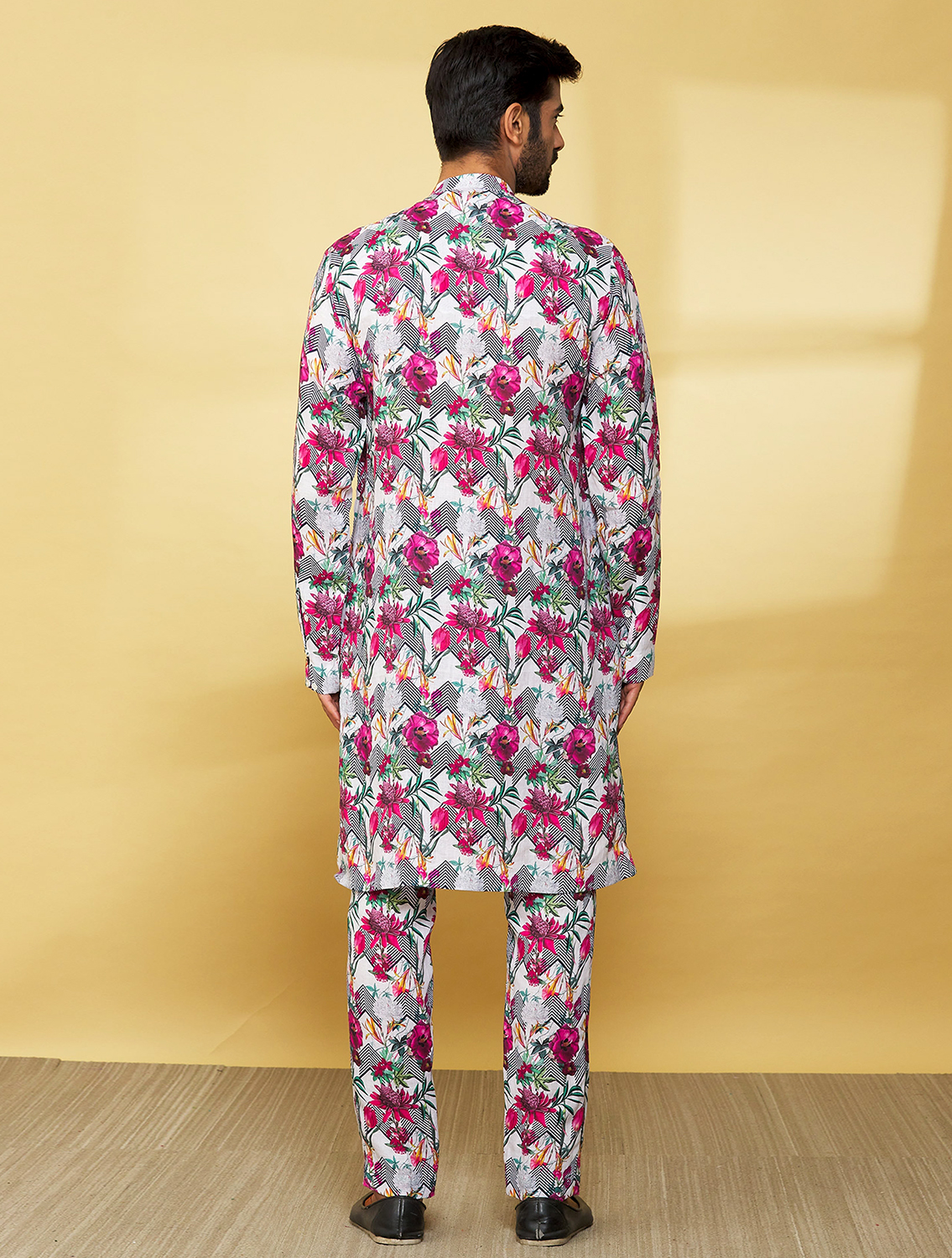 Arz Printed Linen Kurta Pant