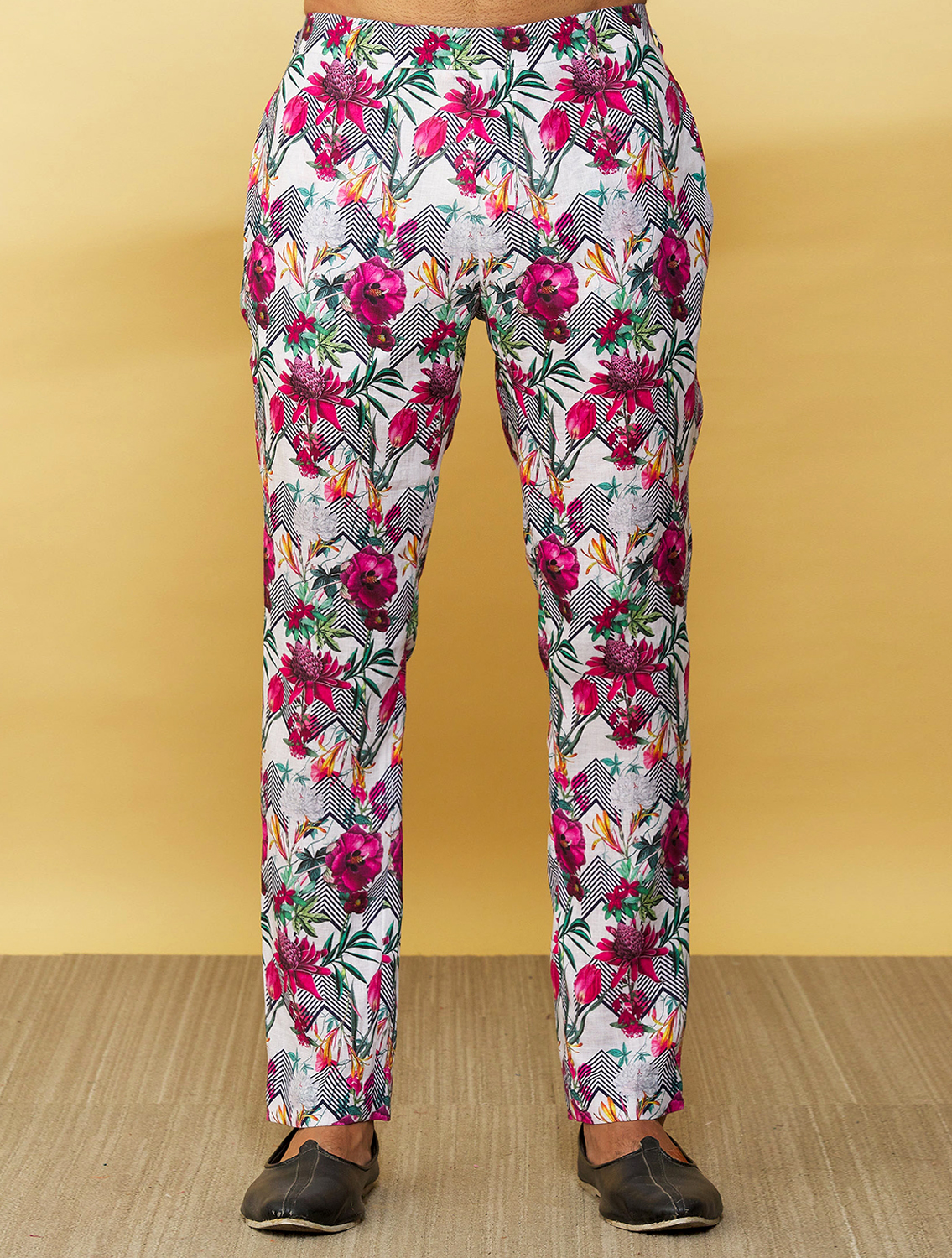 Arz Printed Linen Pant