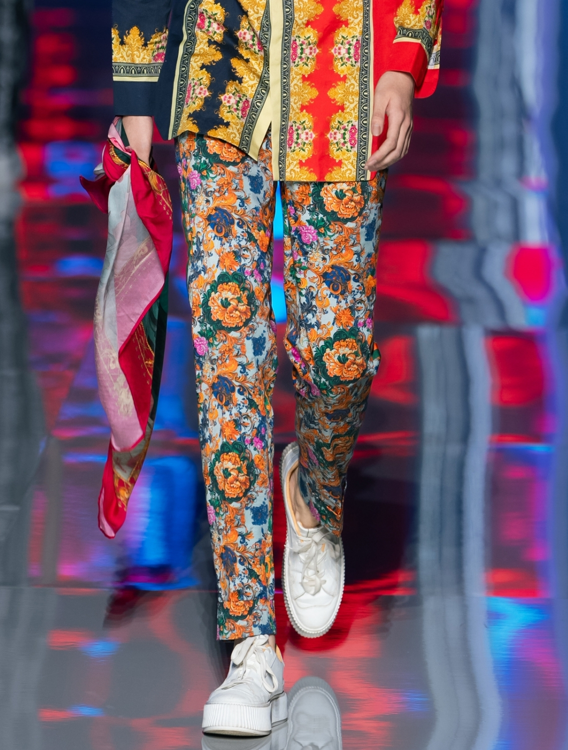 Pyro Baroque Printed Trousers