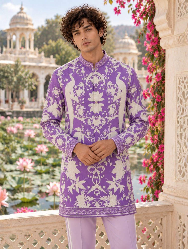 Image of Nikolai Printed Kurta