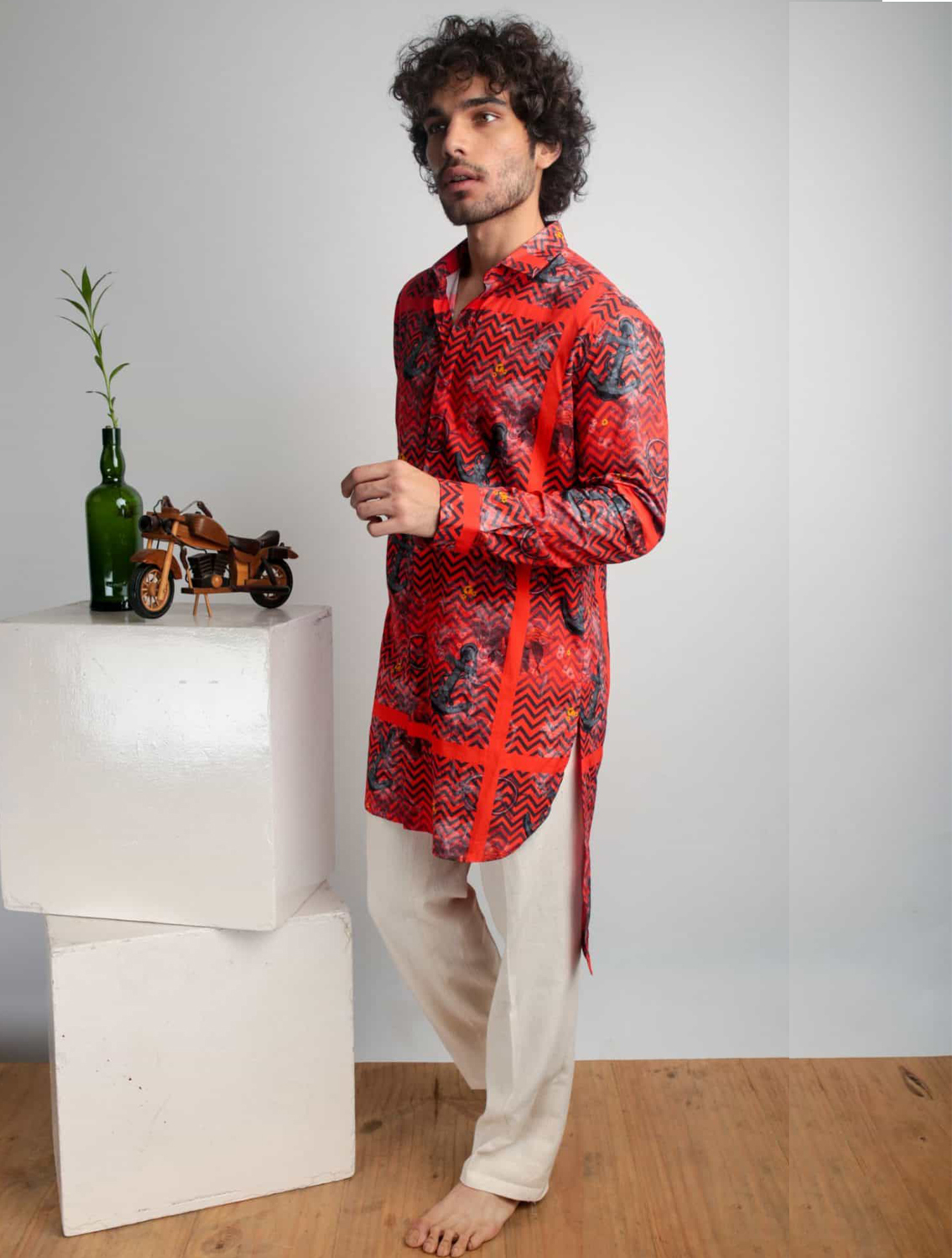 Oberoi All-Over Printed Shirt