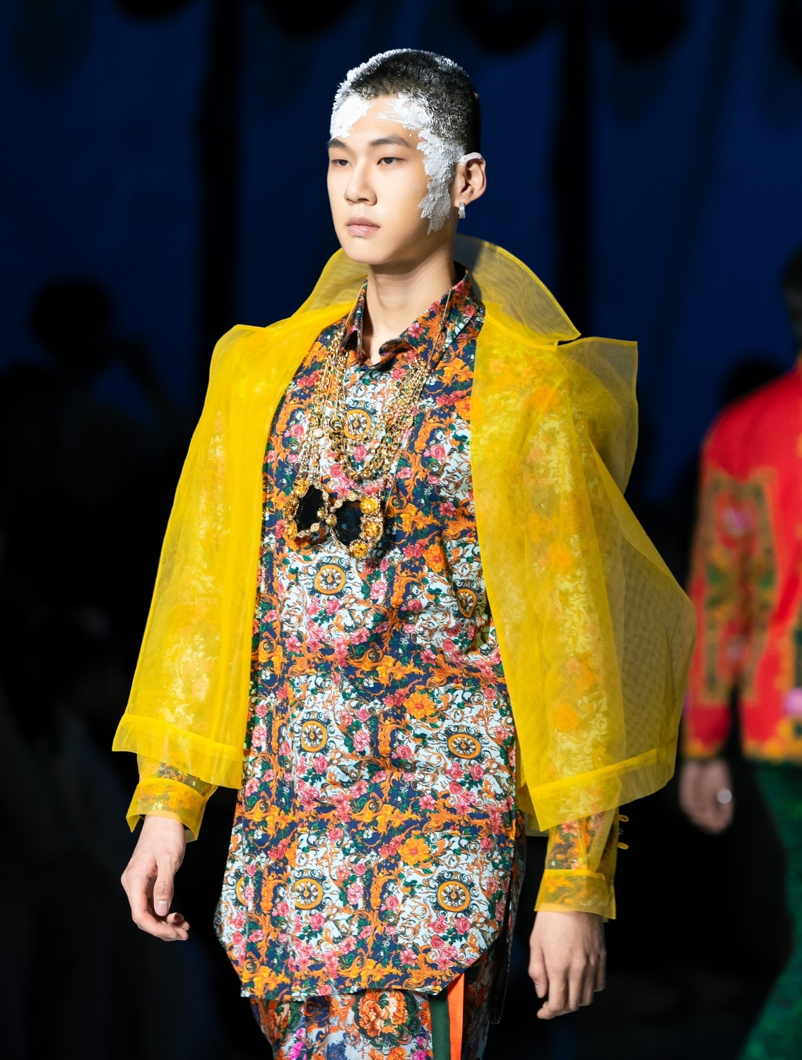 Nebula Yellow Net Jacket