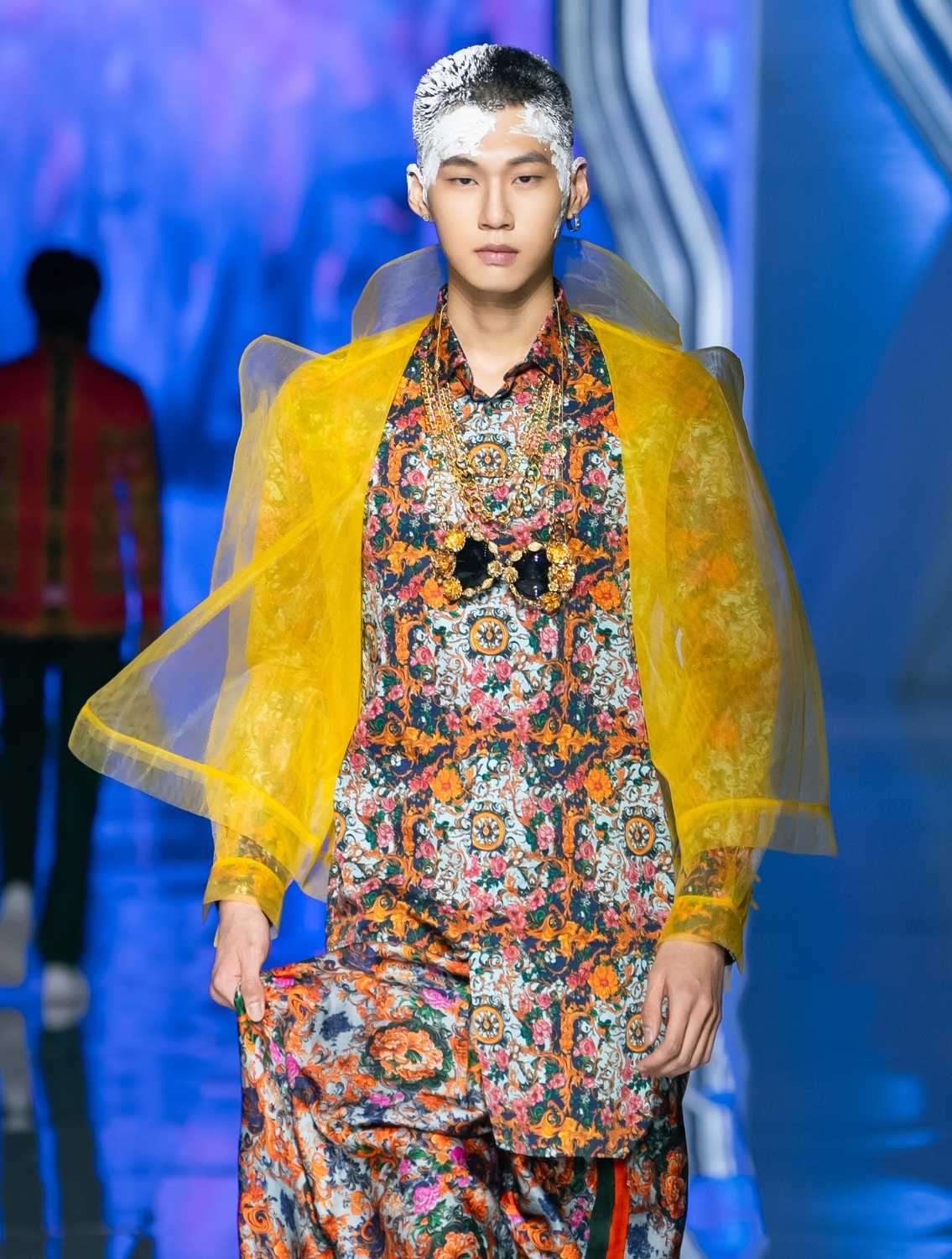 Nebula Yellow Net Jacket