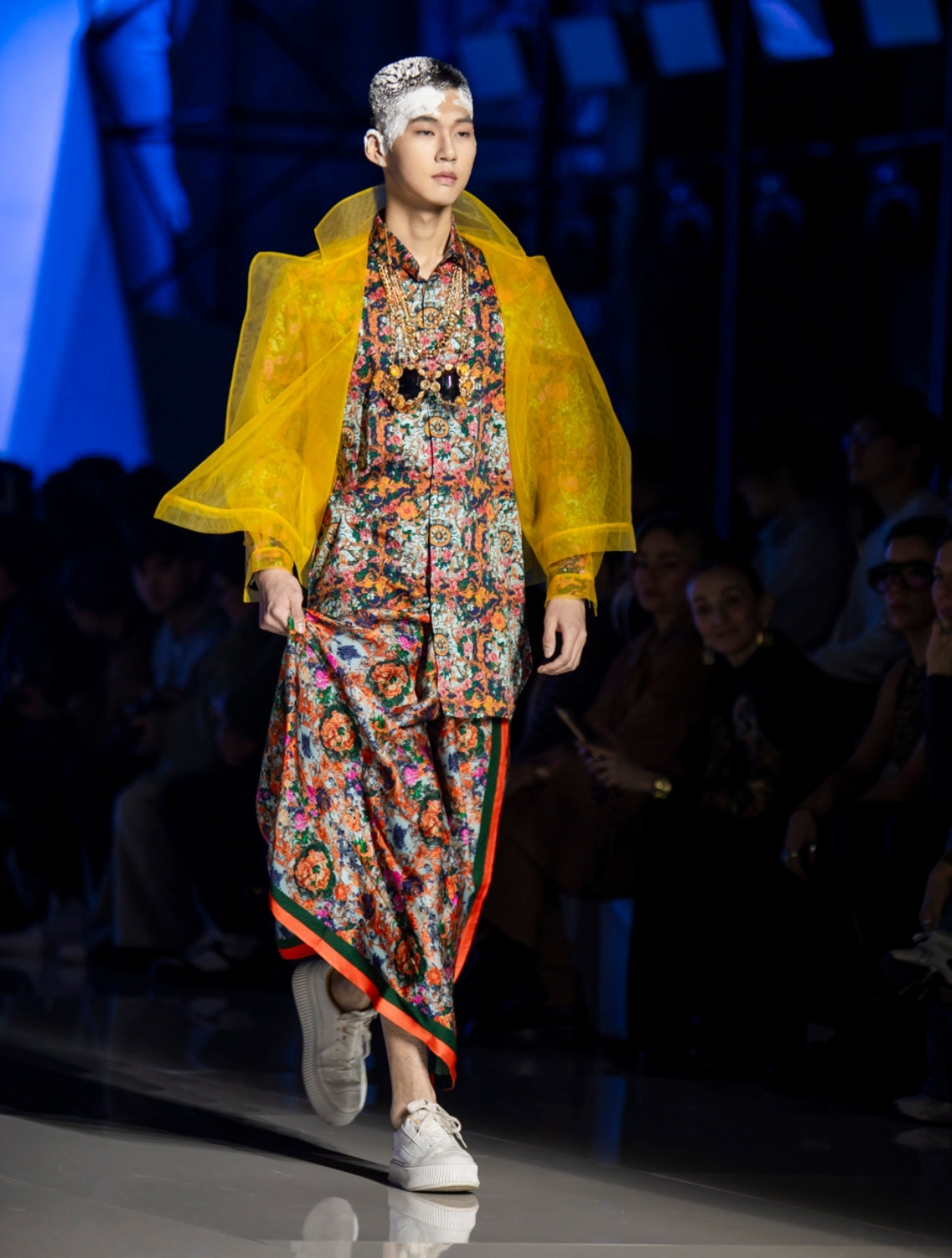 Nebula Yellow Net Jacket