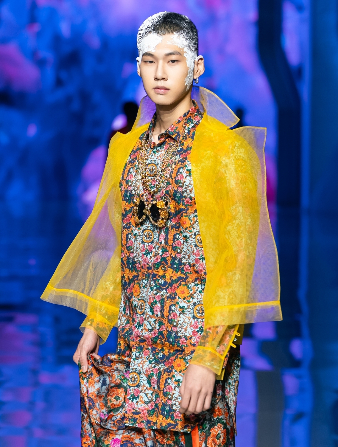 Nebula Yellow Net Jacket