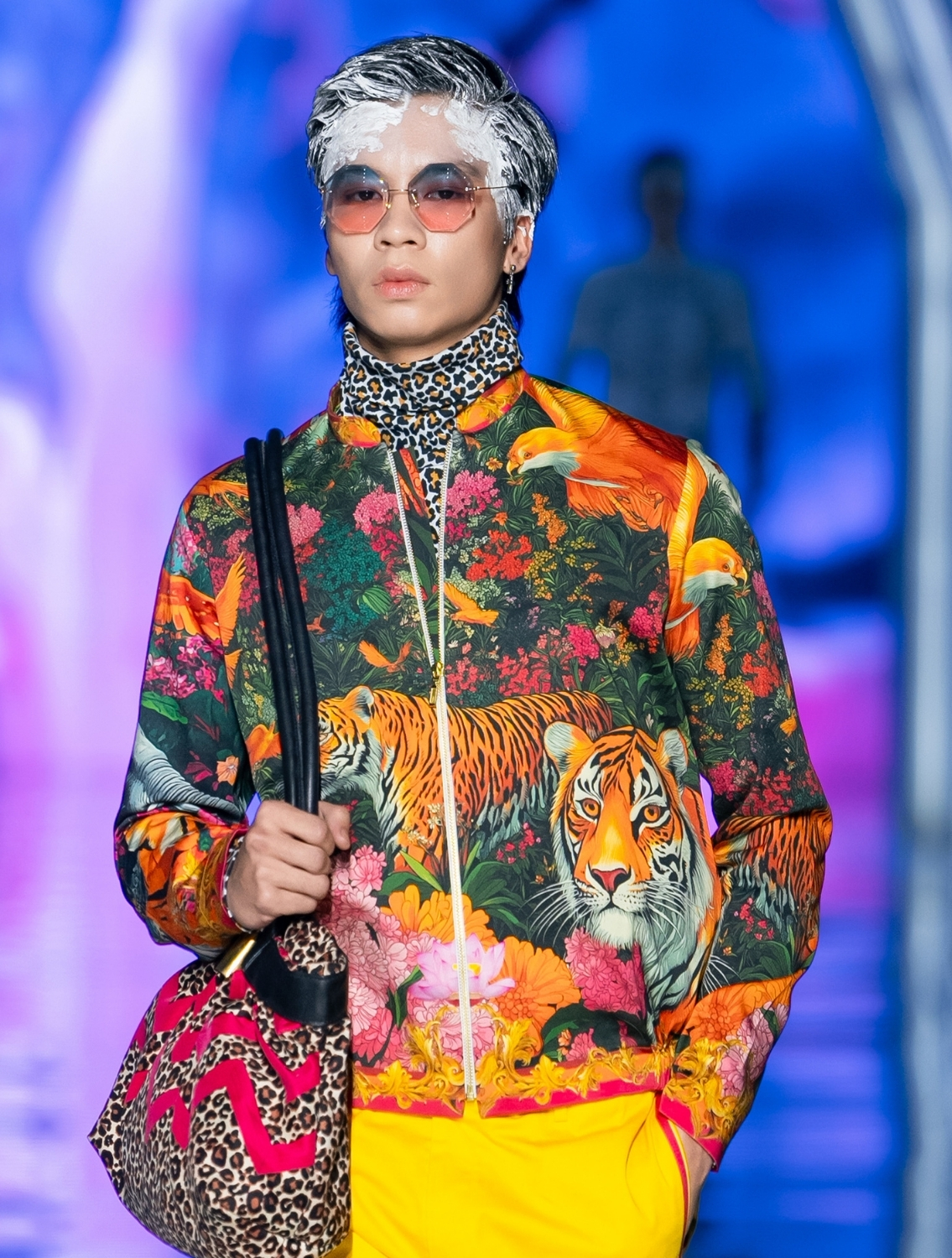 Stratus Engineered Printed Bomber Jacket