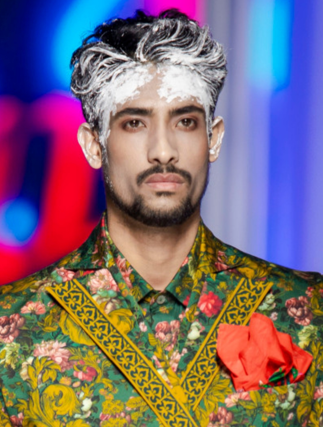 Sovereign Double Breasted Printed Suit