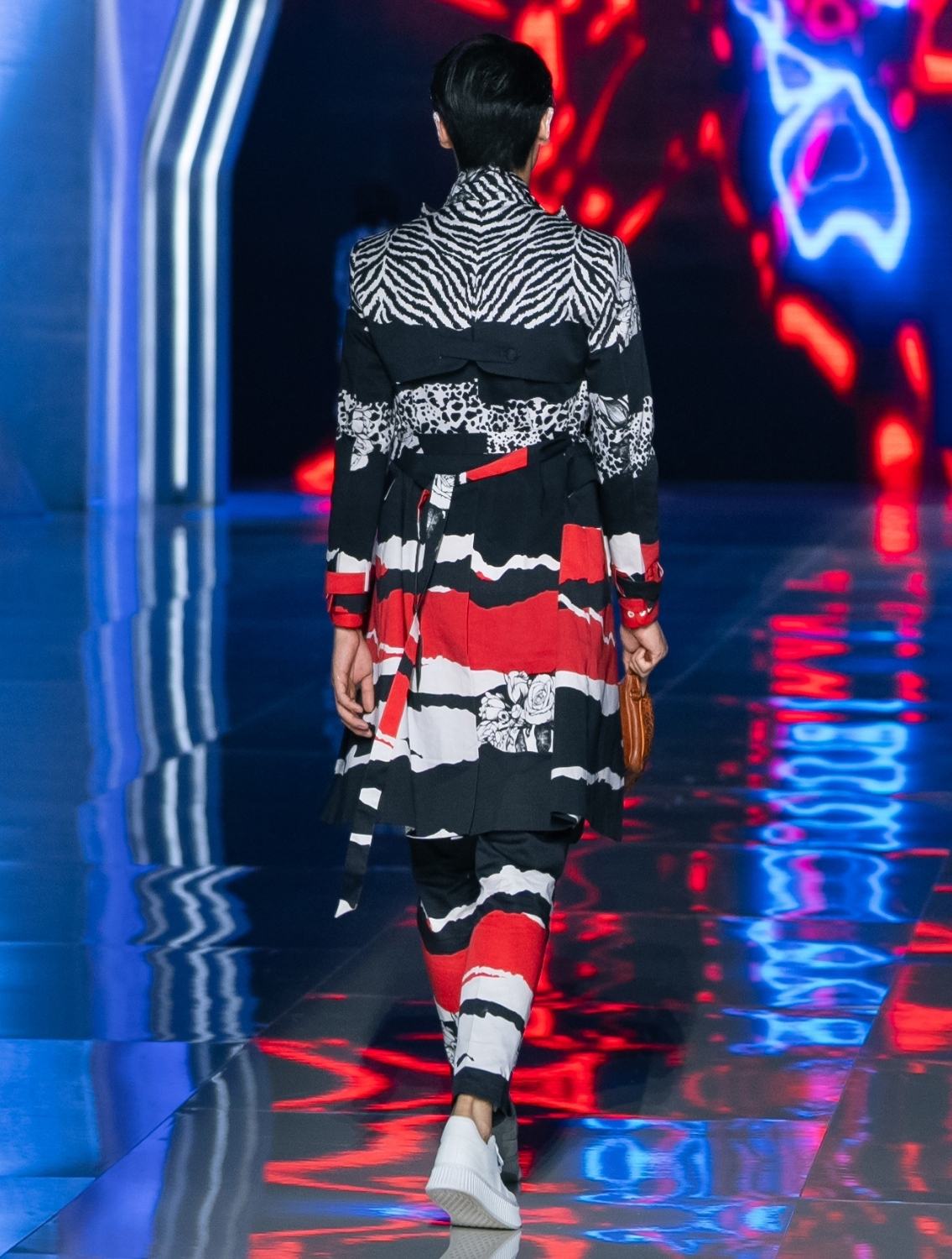 Obsidian Black Printed Coord Set