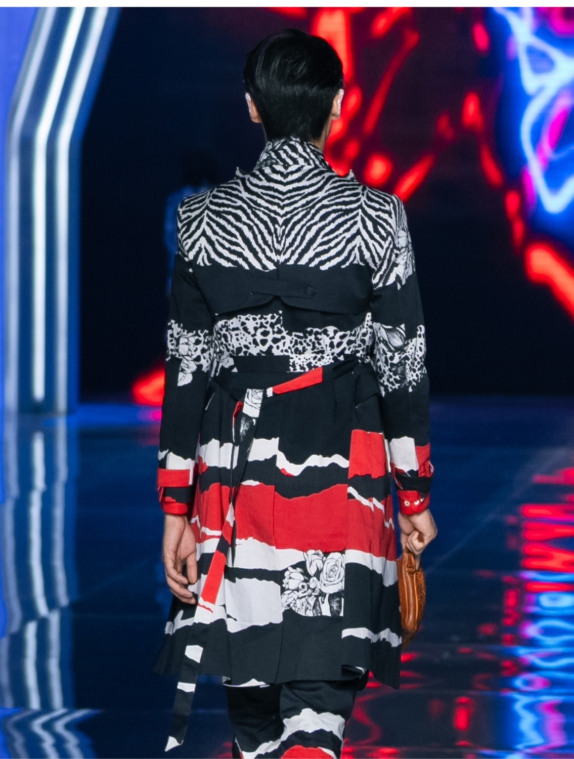 Obsidian Black Printed Coord Set