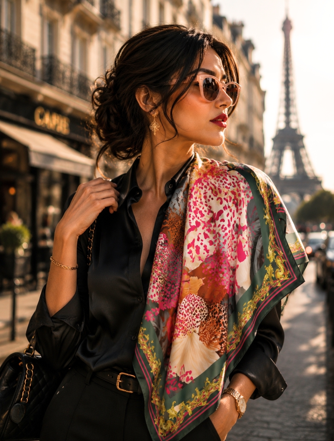 LeoFloral Printed Scarf