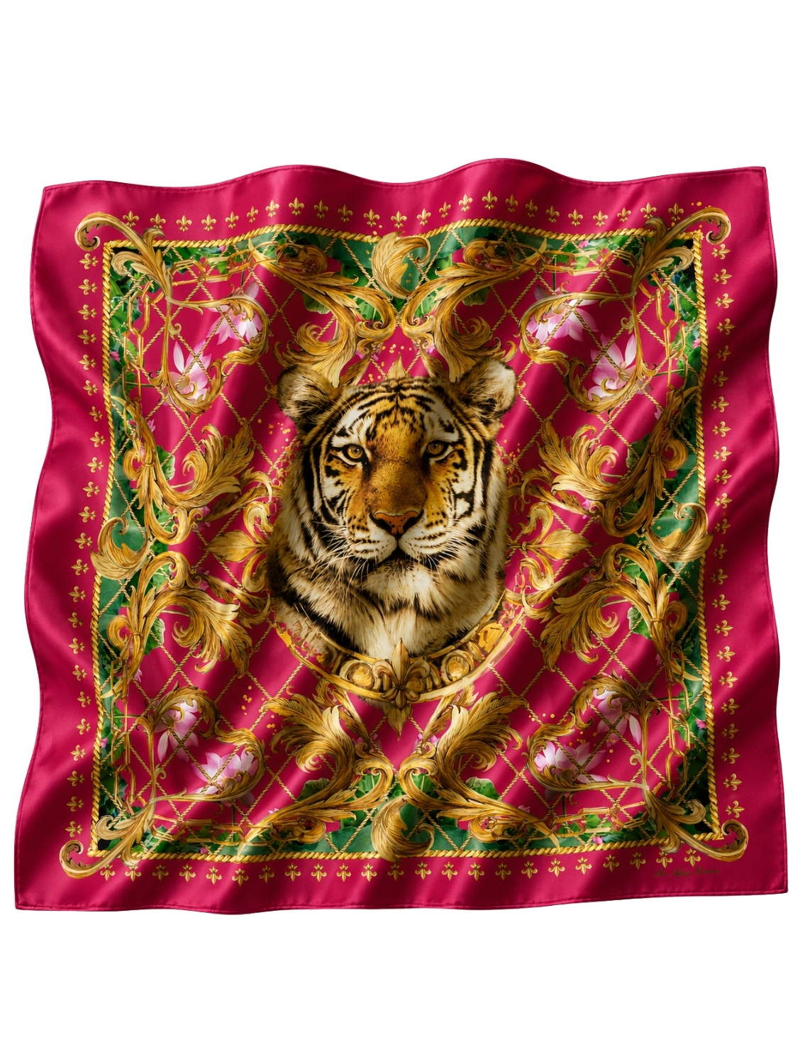 Pink Tiger Scarf