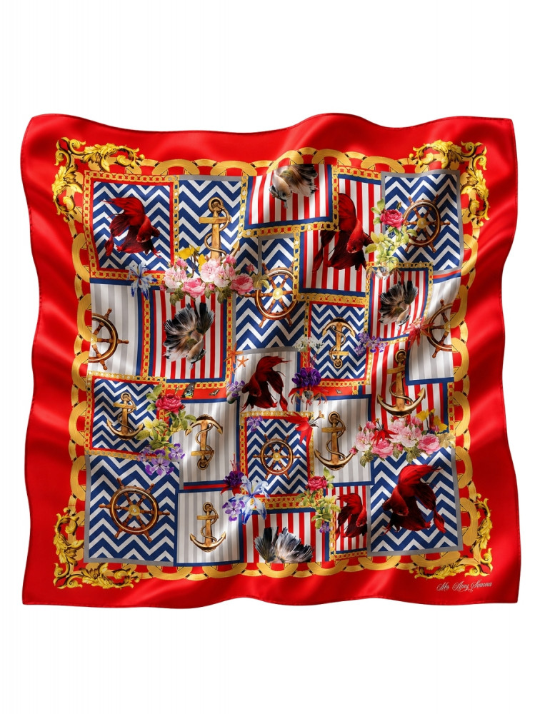 Image of Aquesthetic Red Scarf