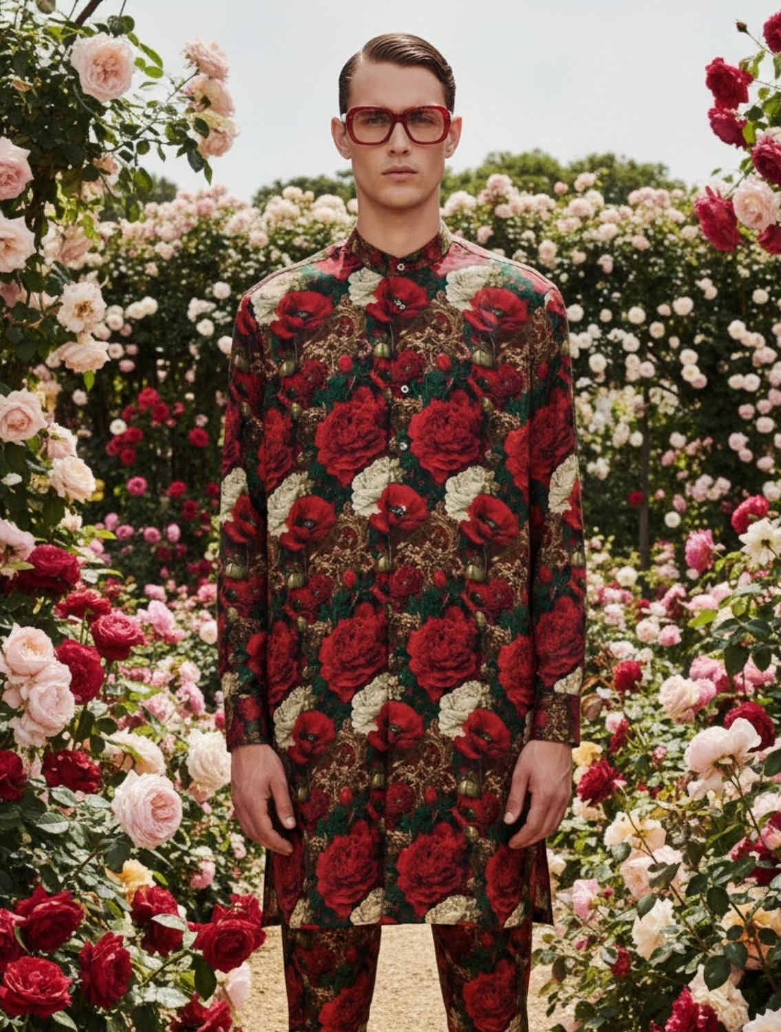 Rang Printed Kurta Pant Set