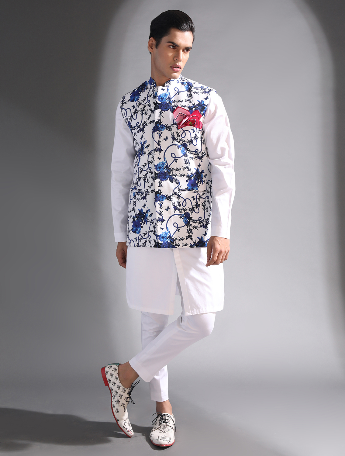 Council Luxe Cotton Waistcoat