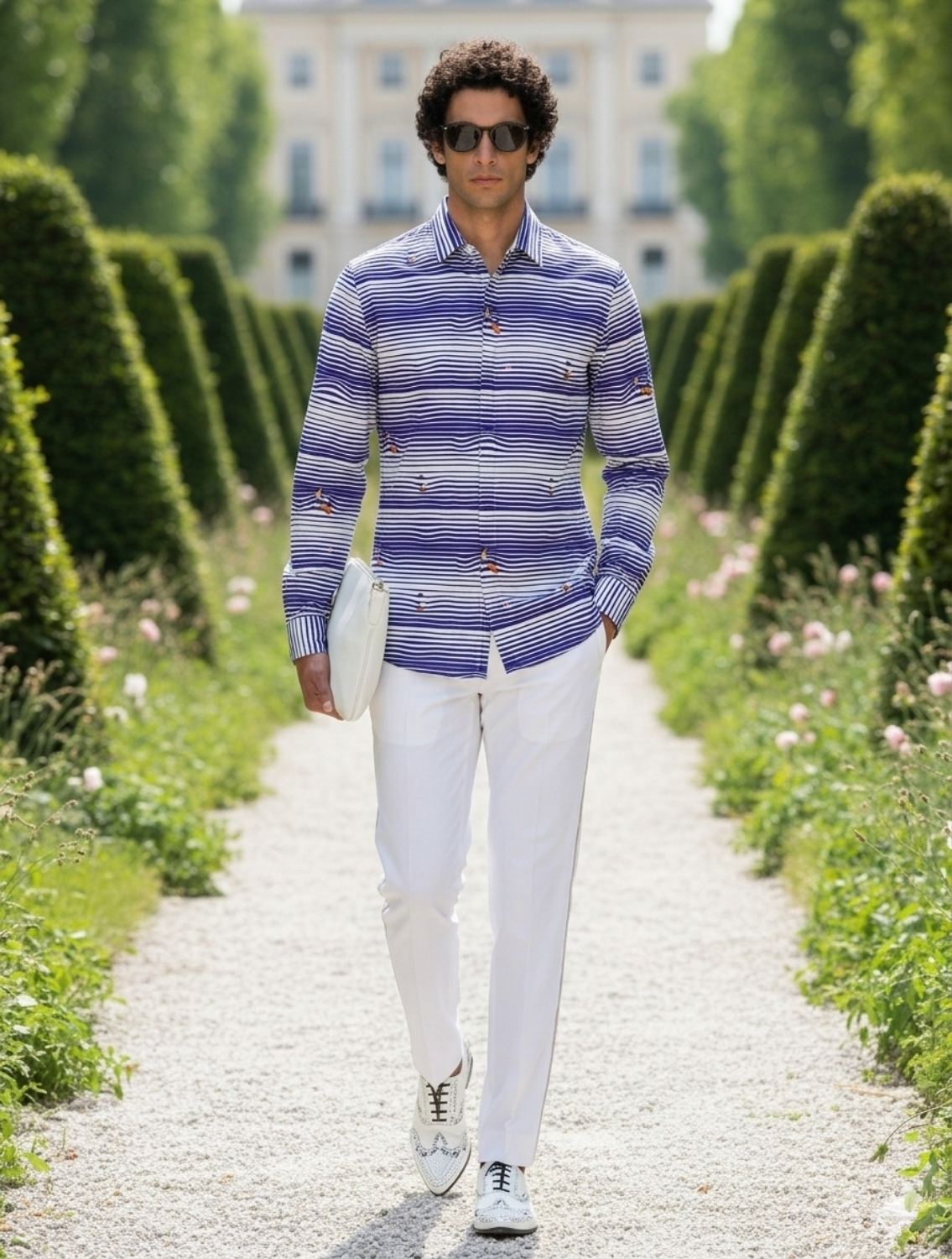 Dashun Striper Printed Shirt