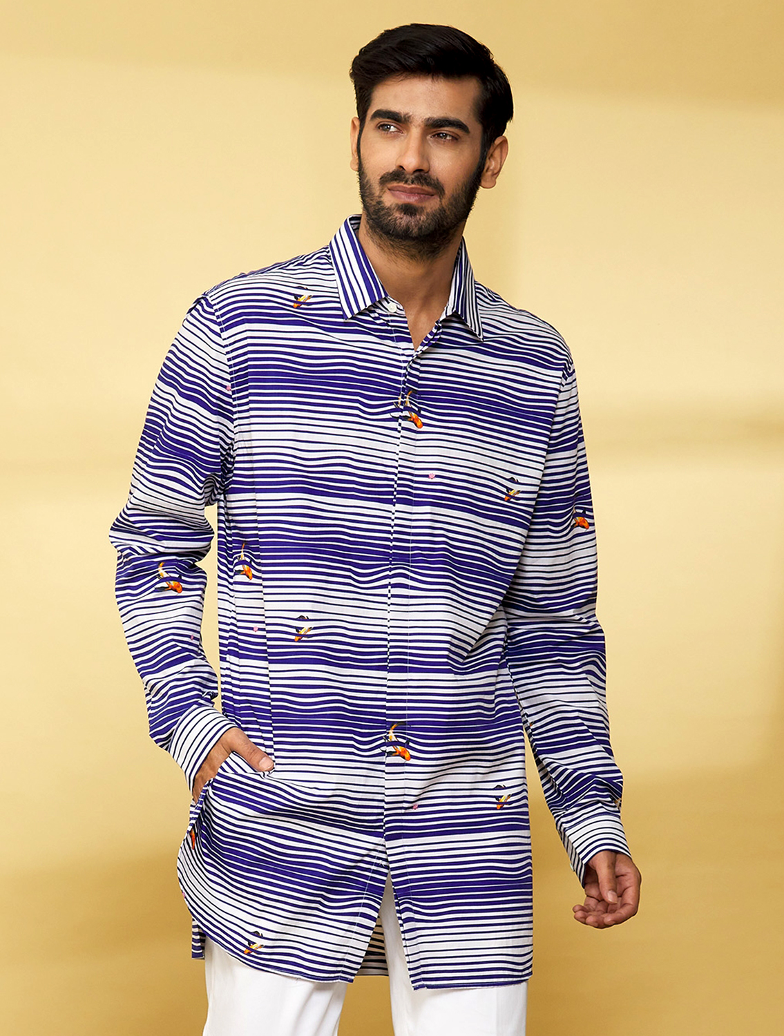 Dashun Striper Printed Shirt