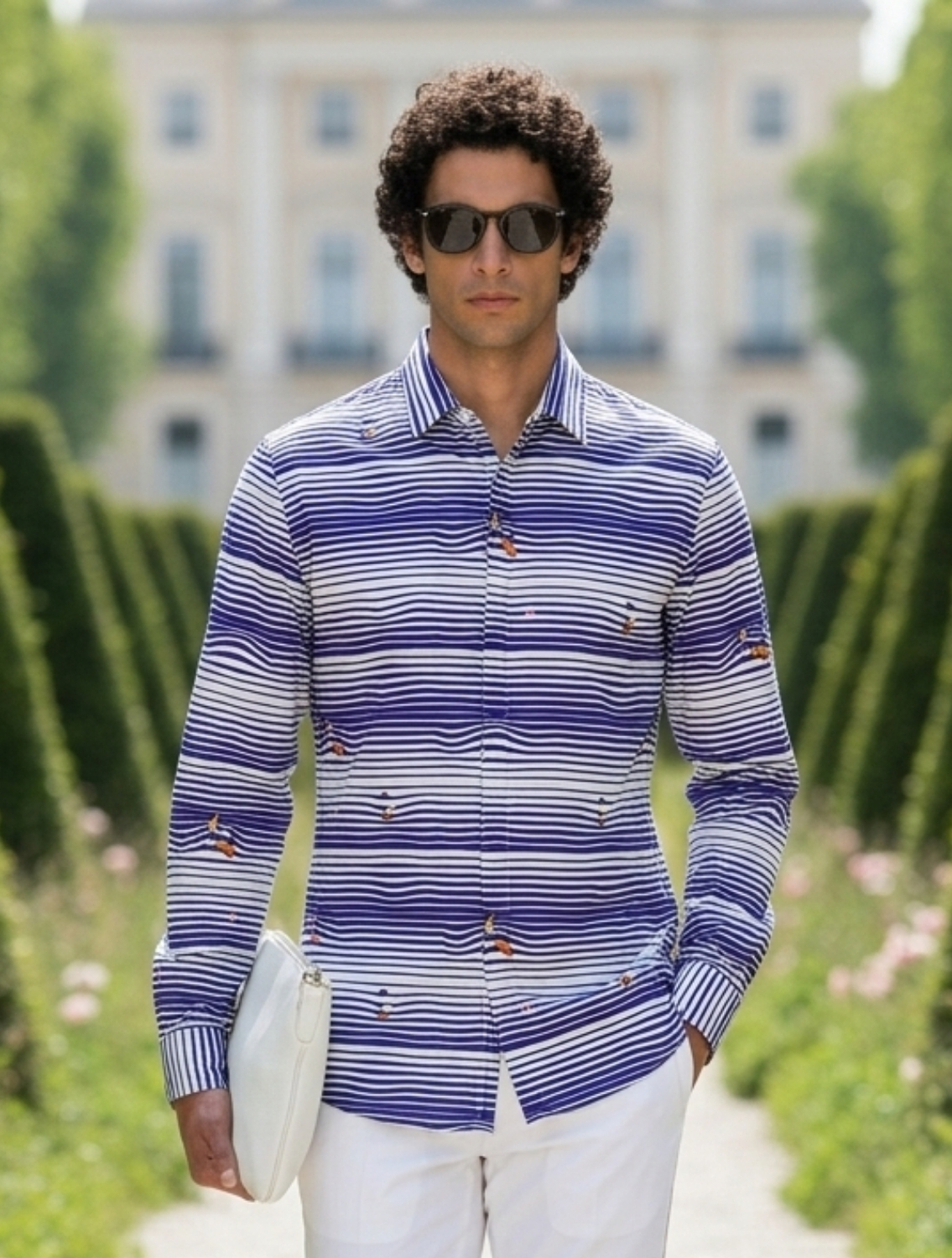 Dashun Striper Printed Shirt