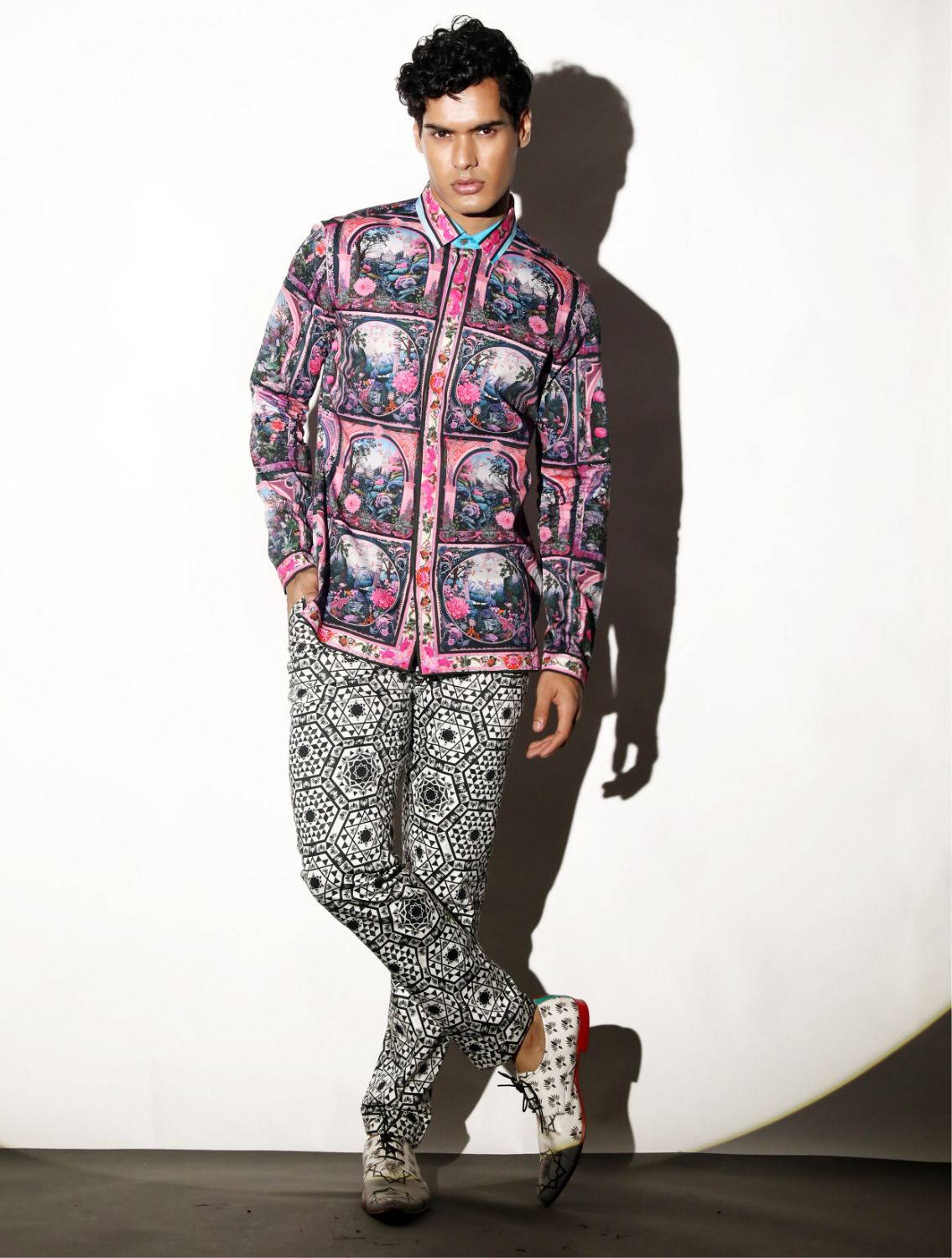 Arvin Kaleido Printed Trousers