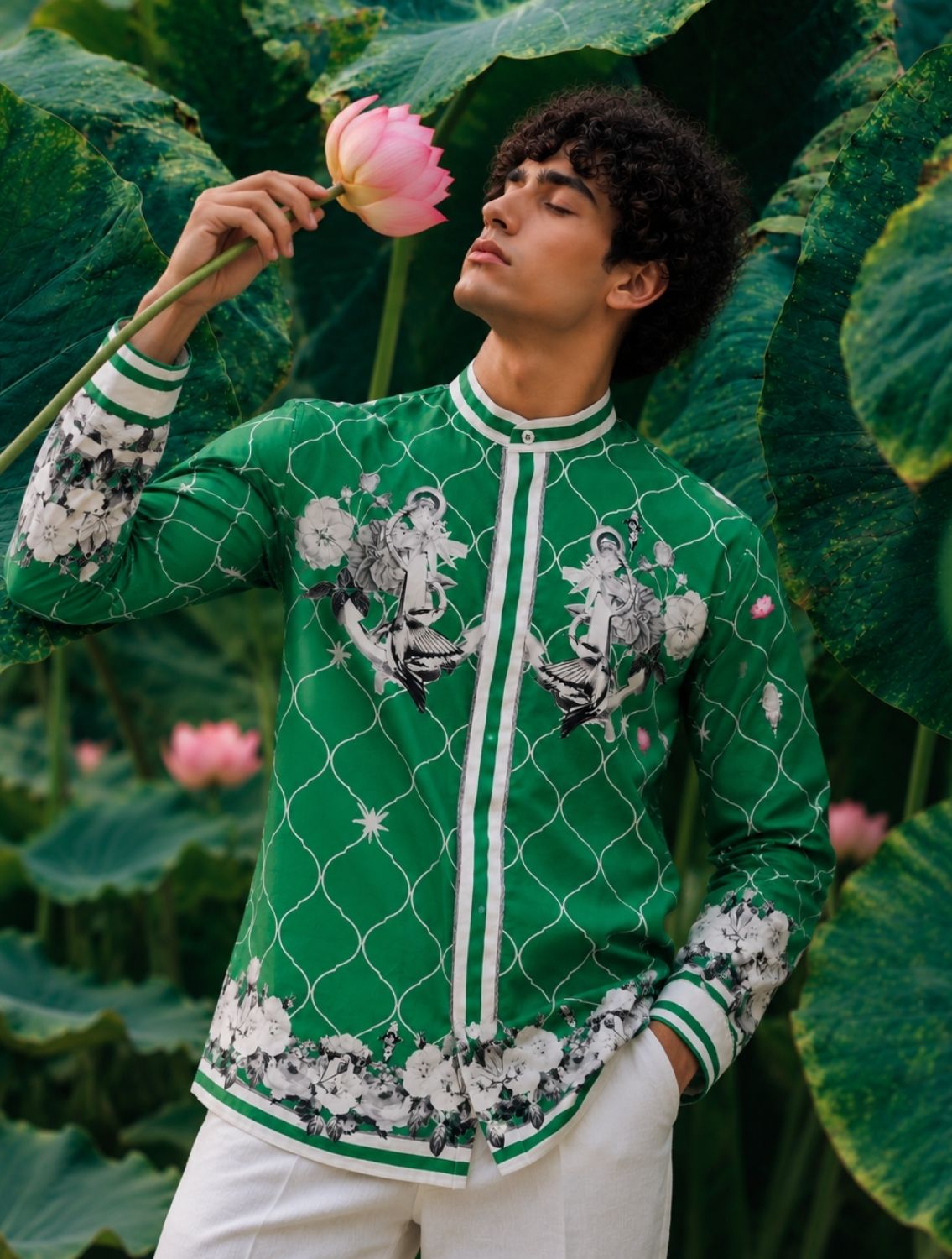 Maison Artistry Printed Shirt