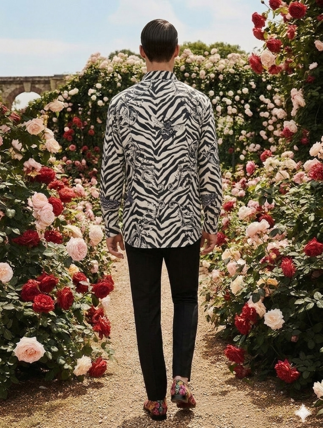 Namast Animal Printed Shirt