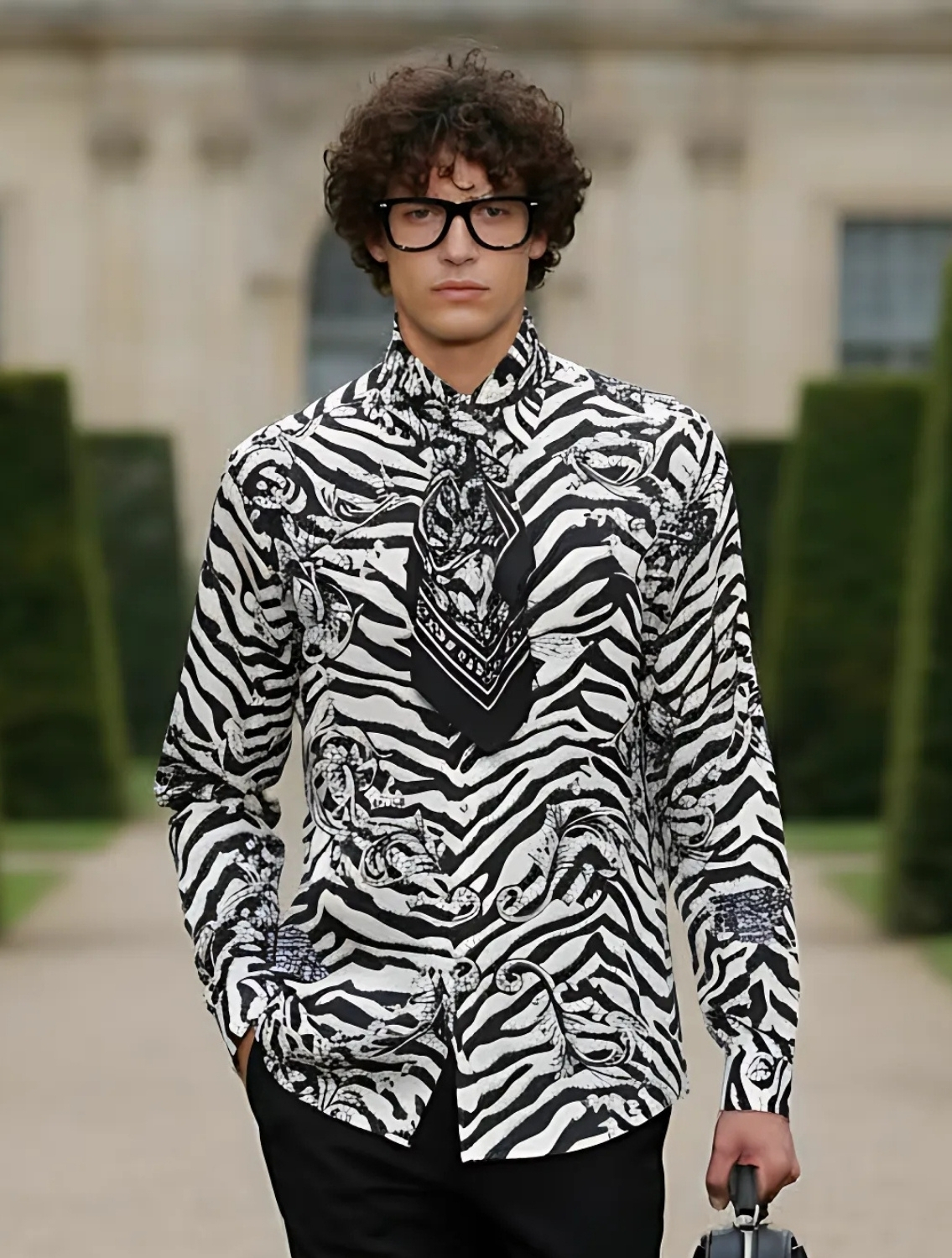 Namast Animal Printed Shirt