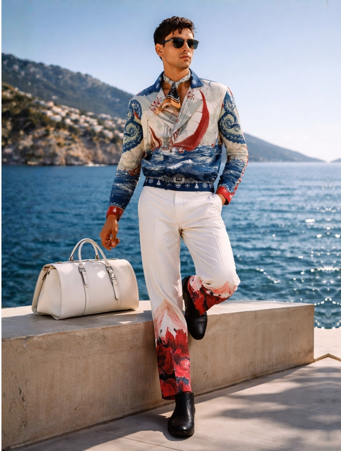 Mountain Printed Trousers