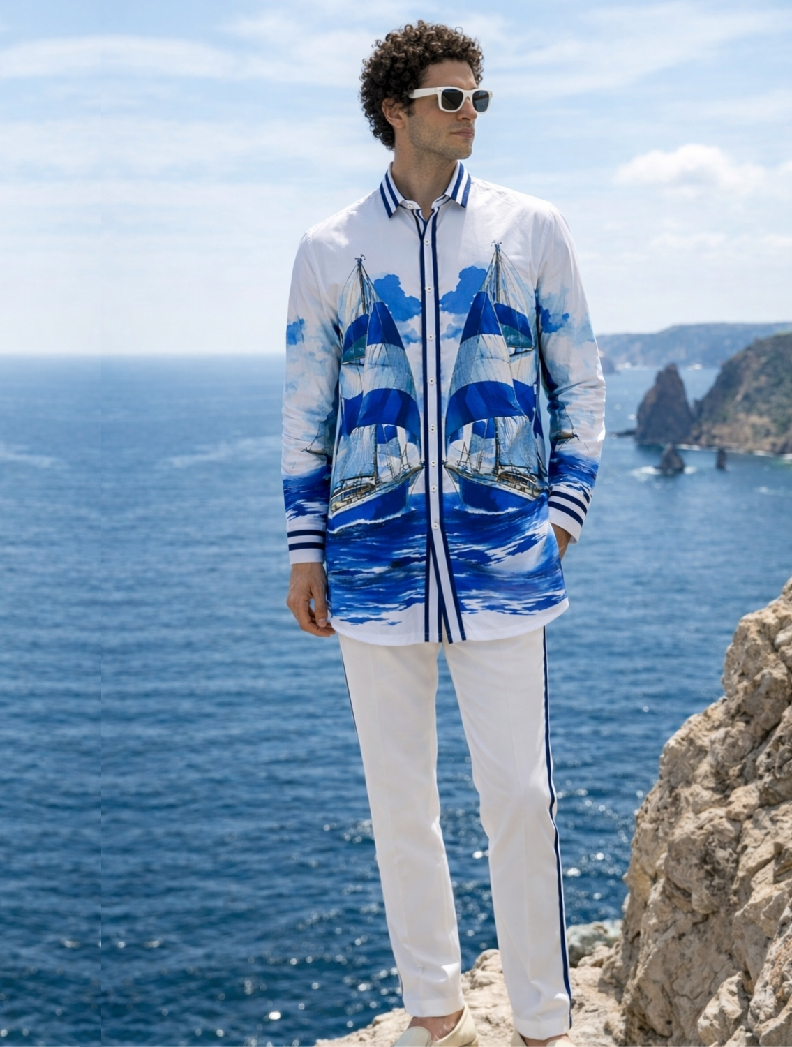 Navigator Printed Resort Shirt