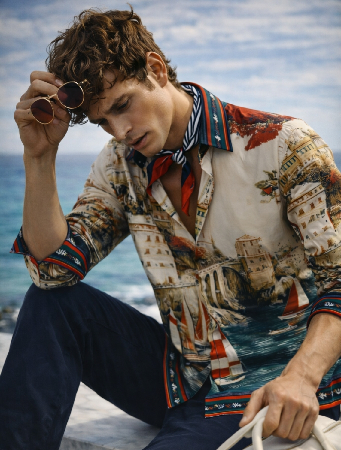 Positano Printed Resort Shirt