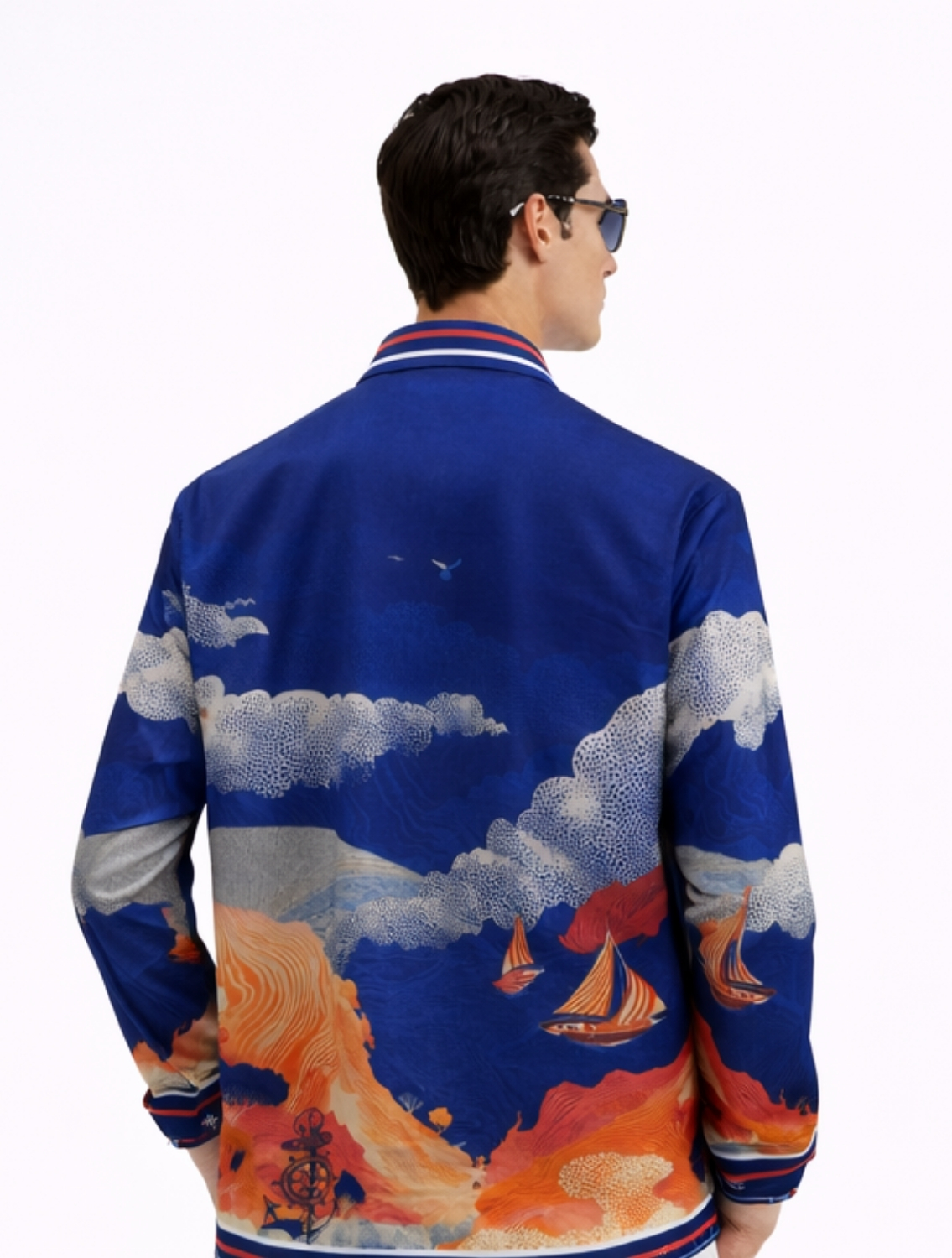 Poseidon Printed Resort Shirt