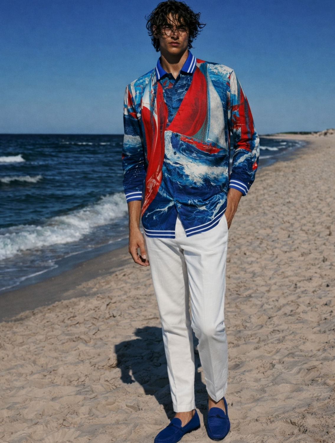 Mast Printed Resort Shirt