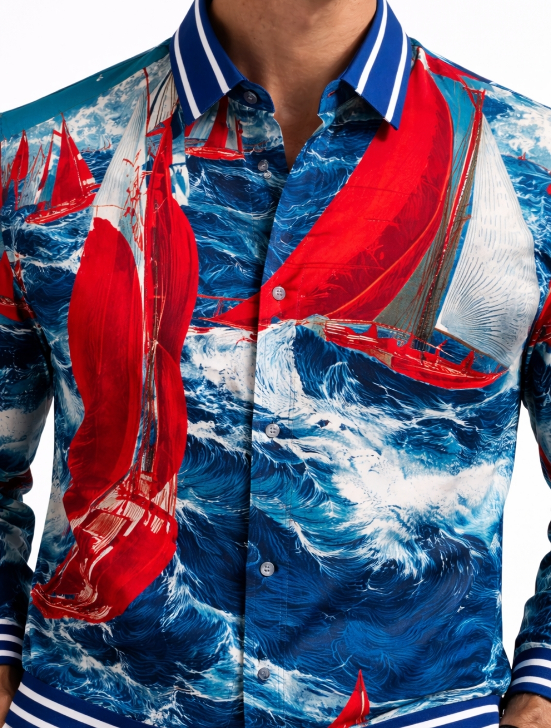 Mast Printed Resort Shirt