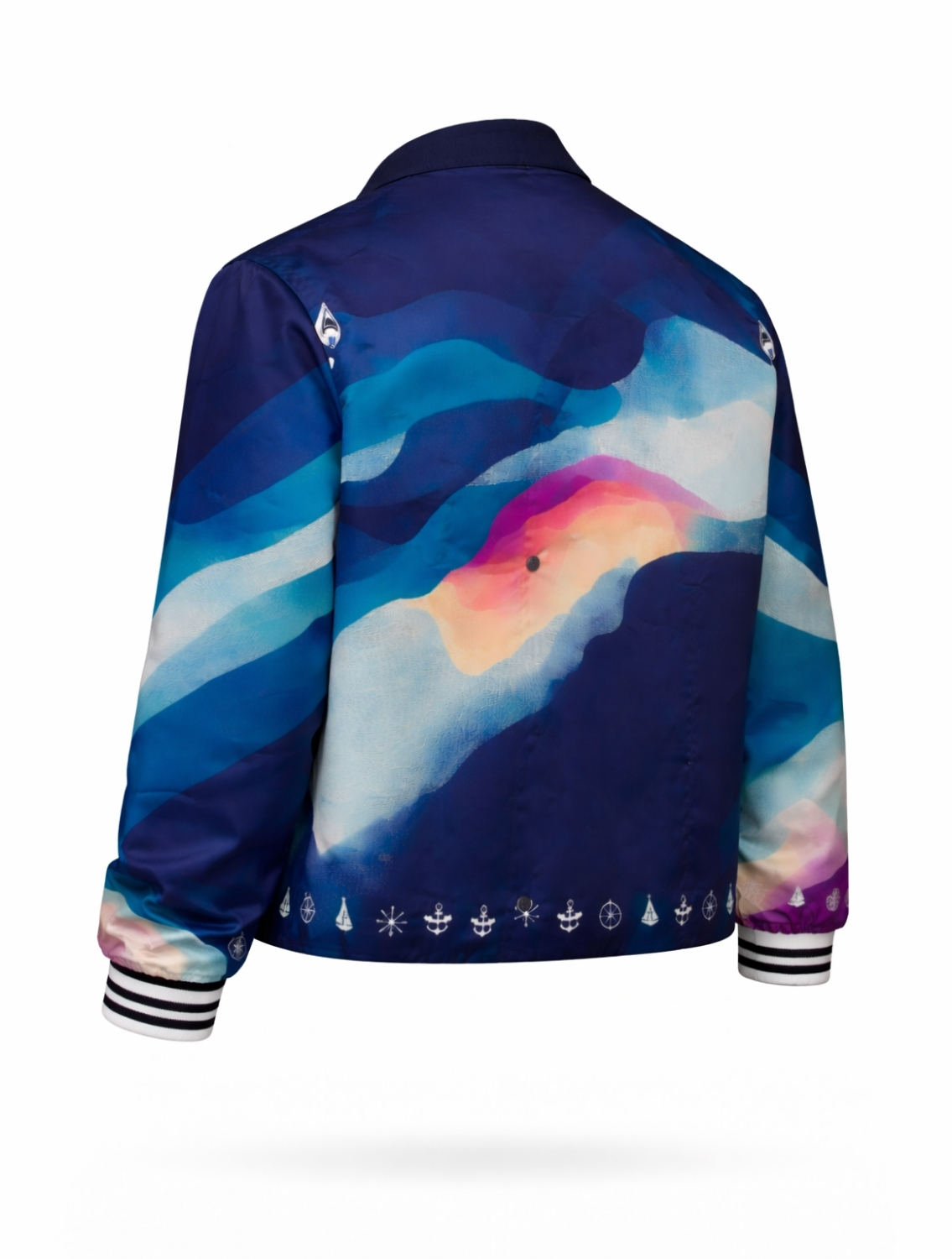 Seafarer Printed Bomber Jacket