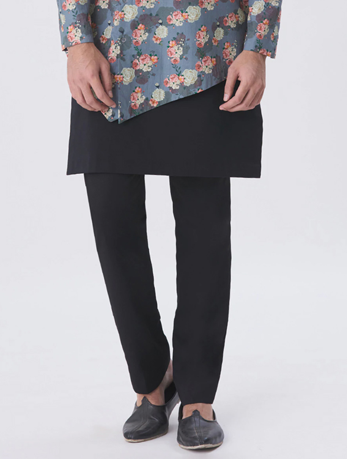 Black Kilt Trousers