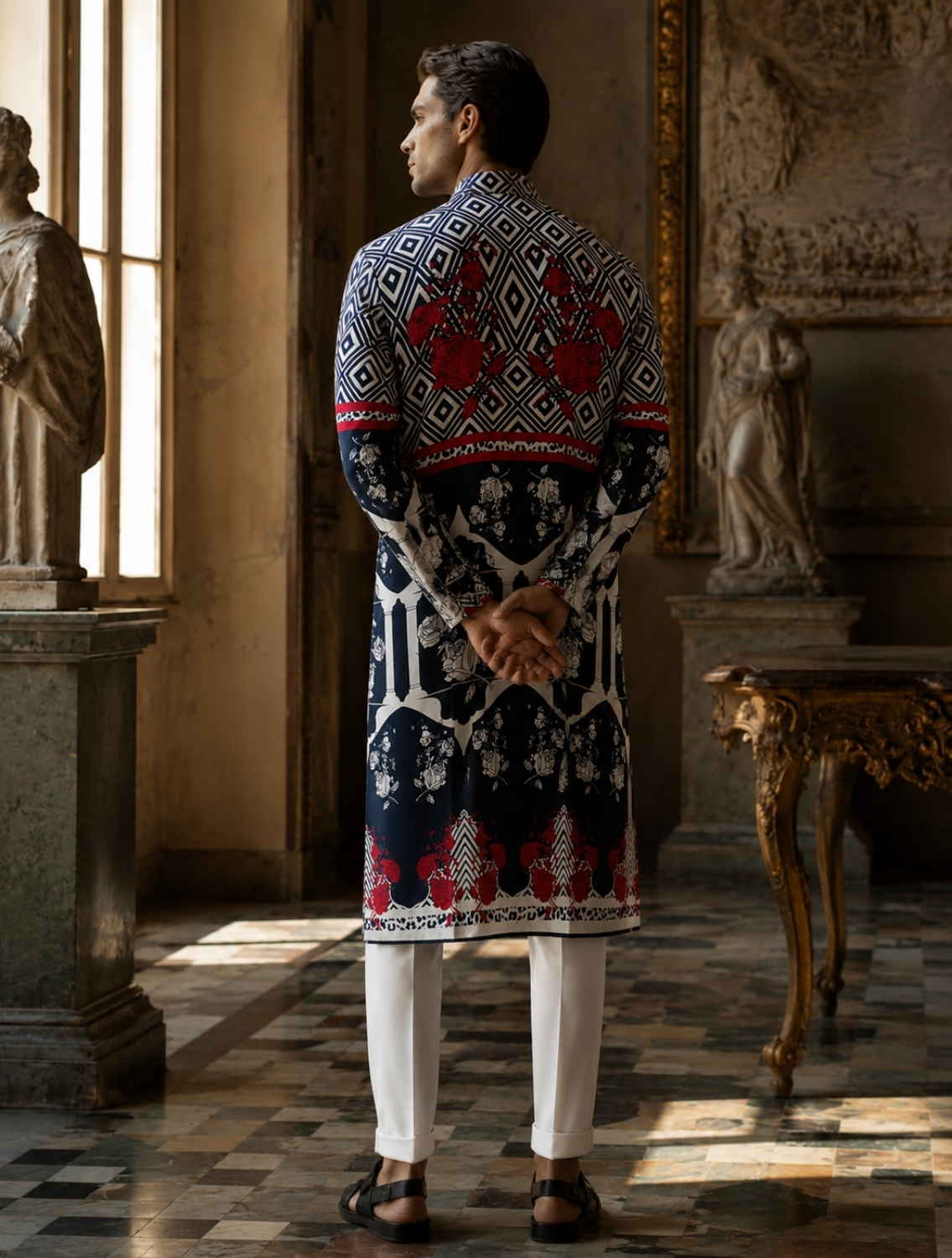 Deven Engineered Printed Kurta Set