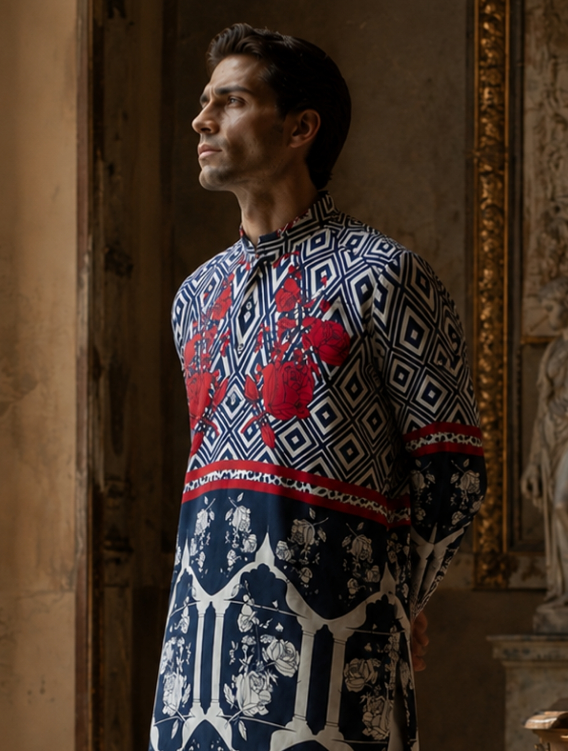 Deven Engineered Printed Kurta Set