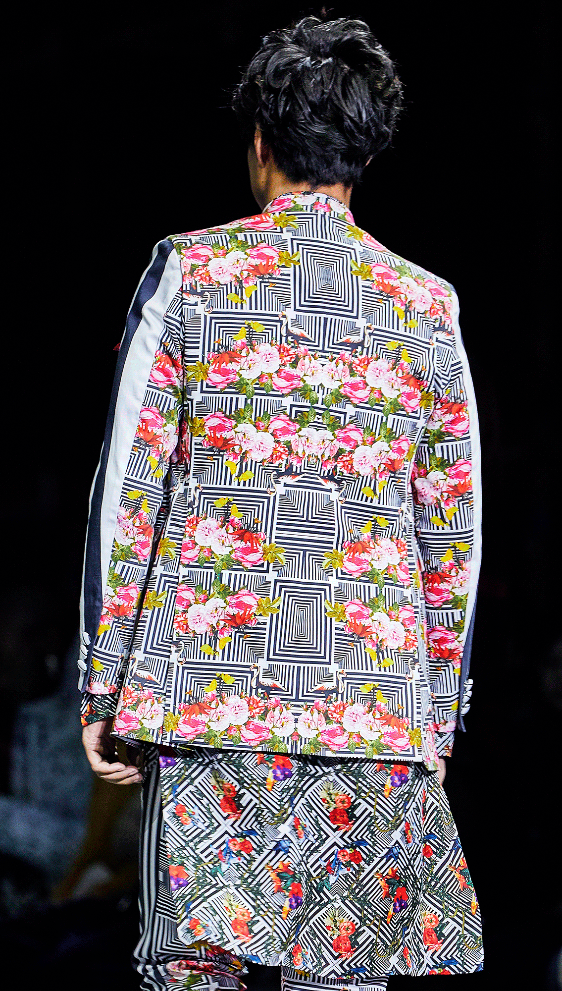 Drake Bandhgala Blazer Scallion Trousers and Adrian Silk shirt