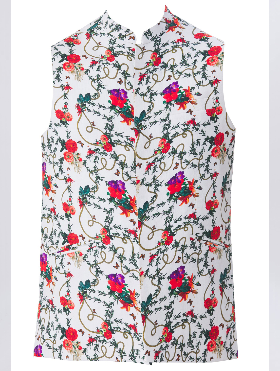 Falaq Linen Waistcoat