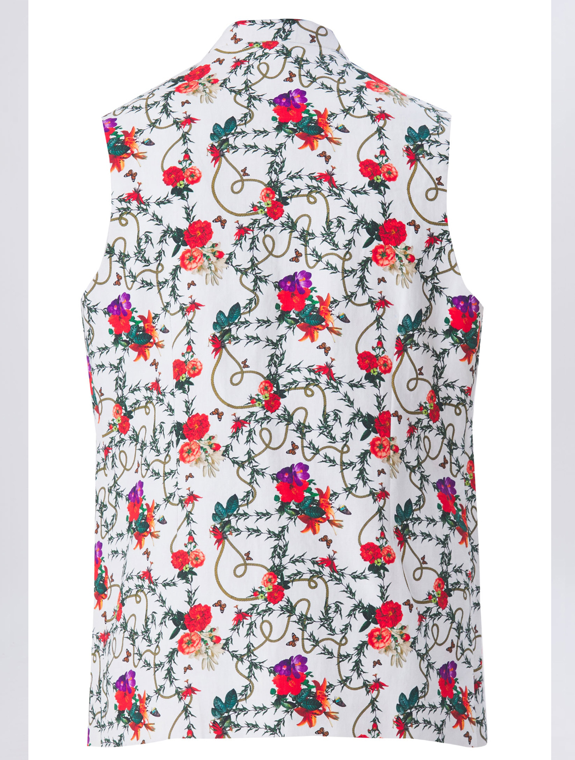 Falaq Linen Waistcoat