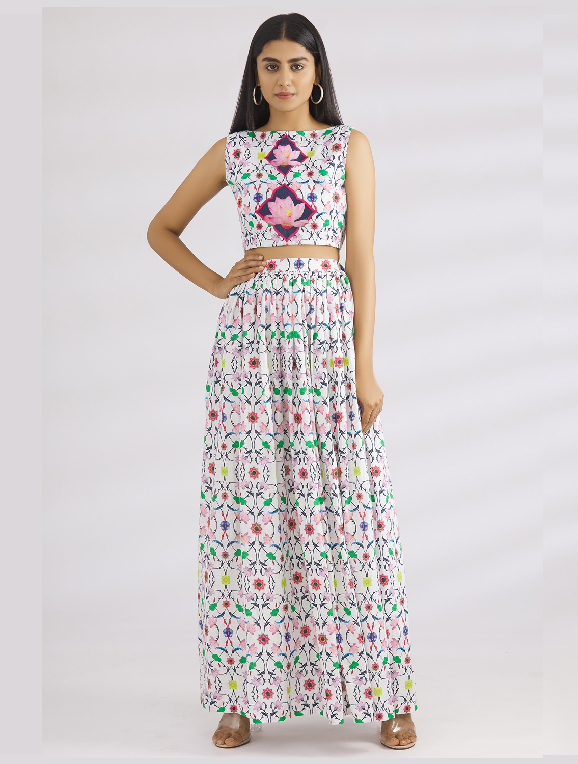 Komoljeet Linen Skirt