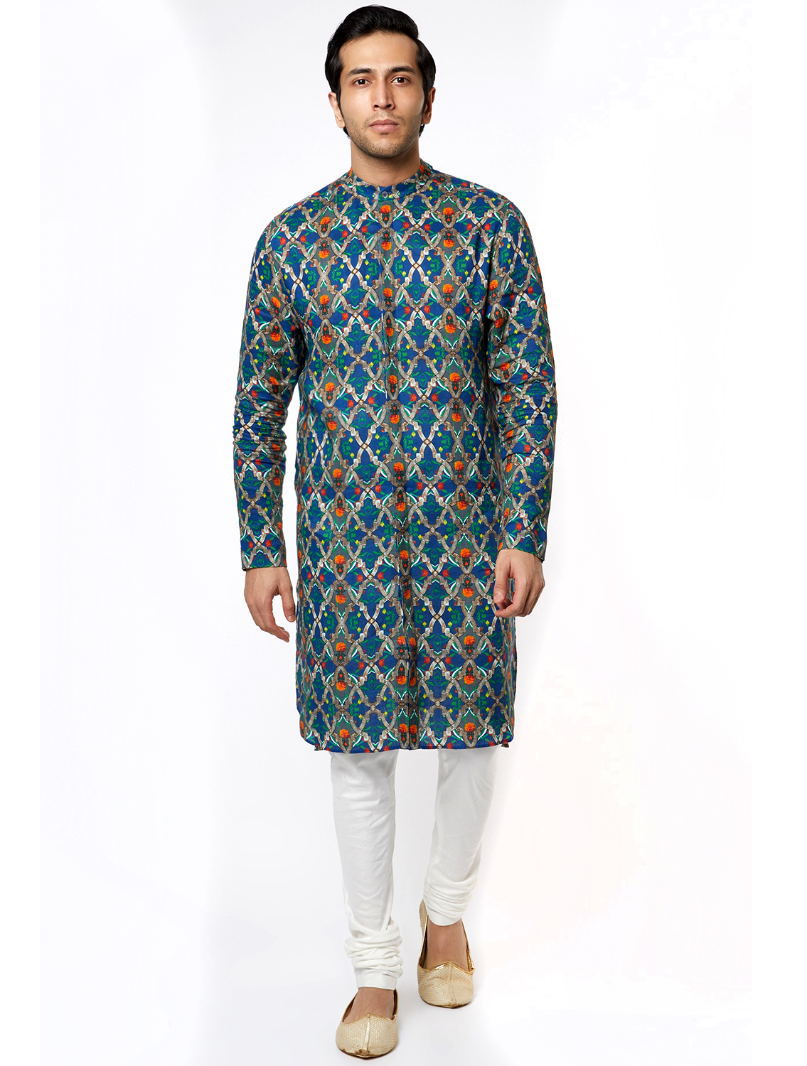 Rewa Linen Kurta Pyjama Set