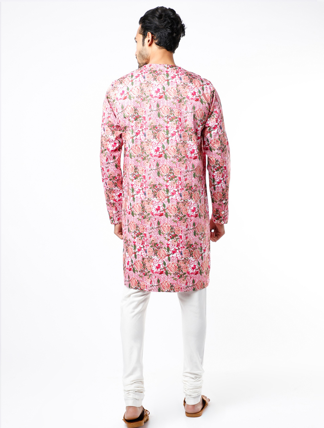 Amar Pink Cotton Kurta Pant Set