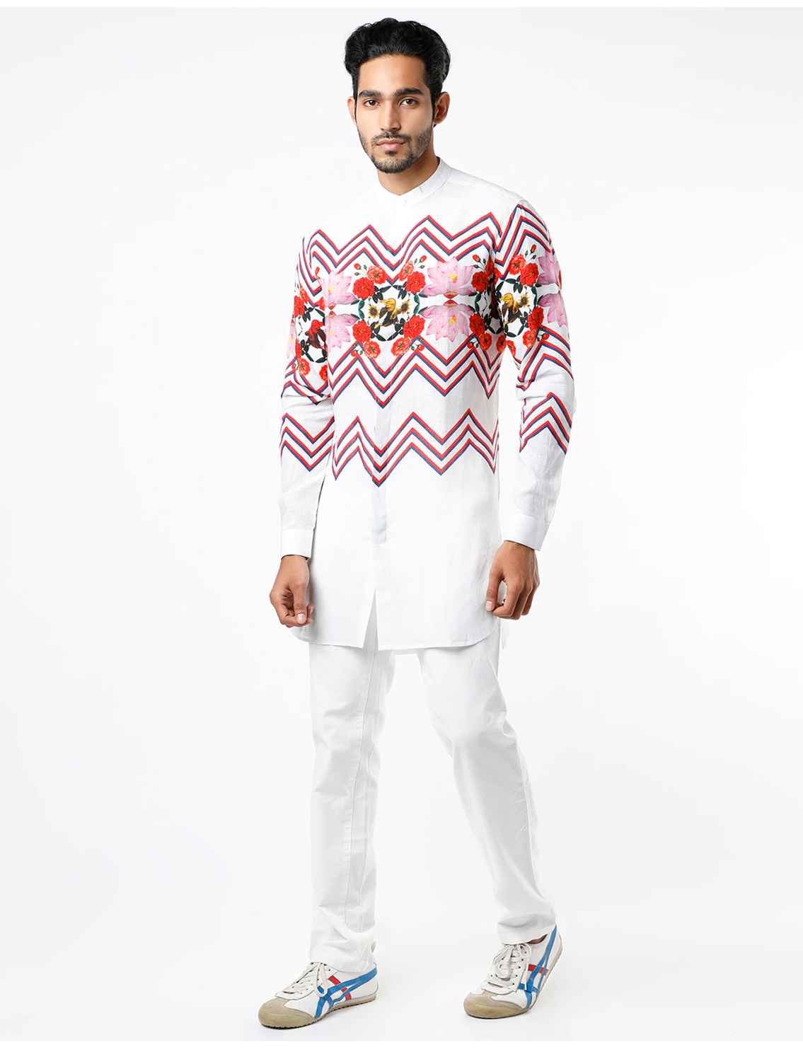 Nicholas White Linen Shirt