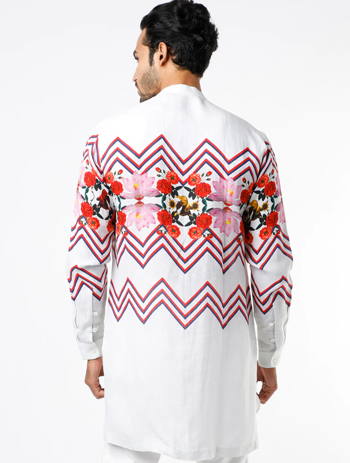 Nicholas White Linen Shirt