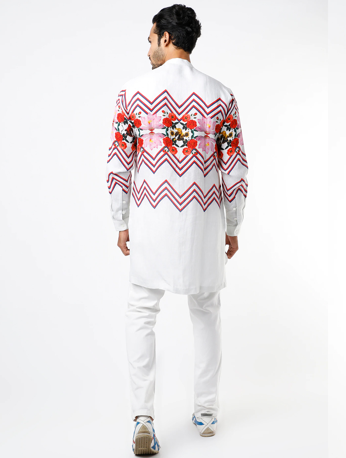 Nicholas White Linen Shirt