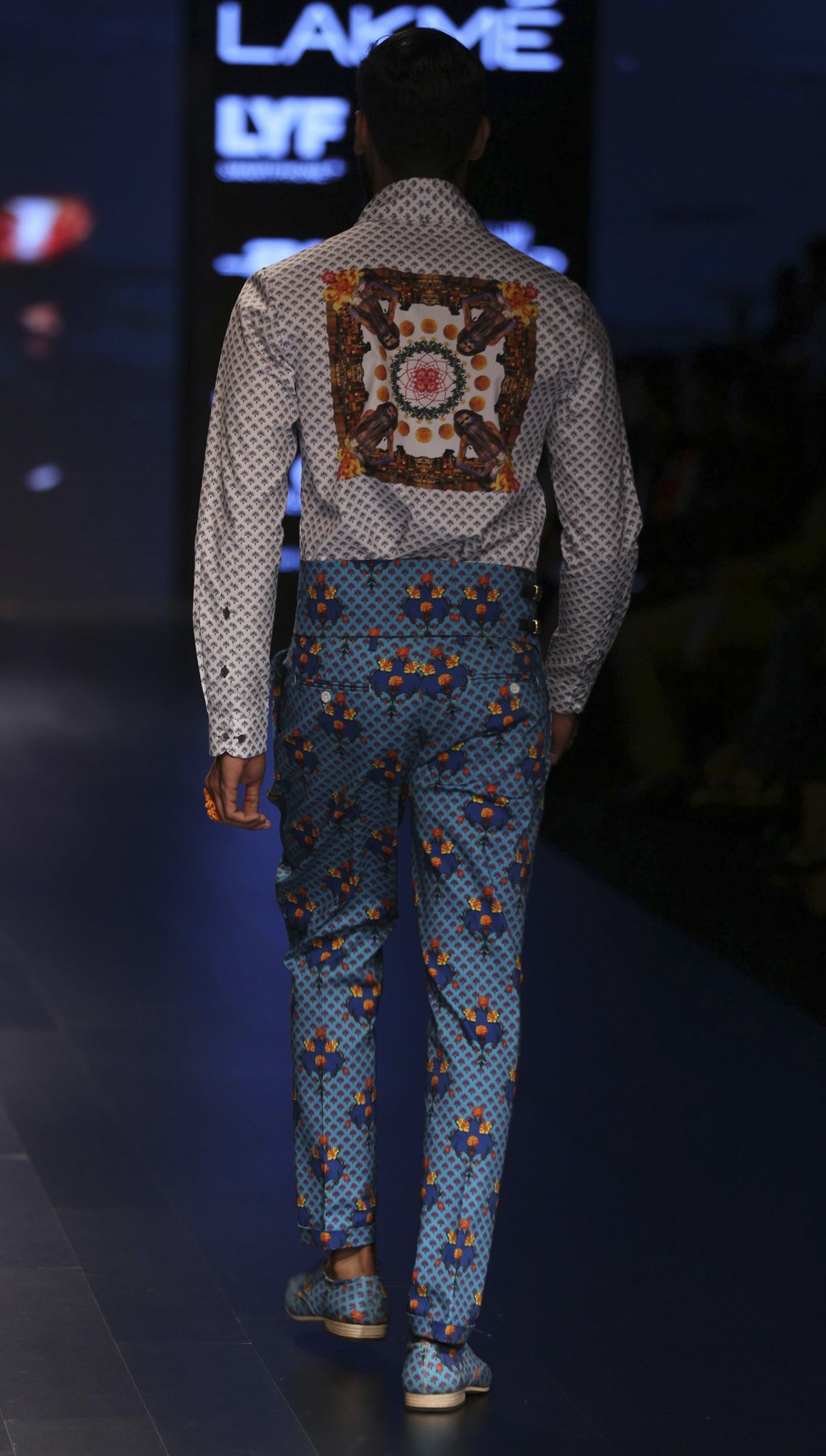 Temple Shawl Collar Shirt Paheli Trousers