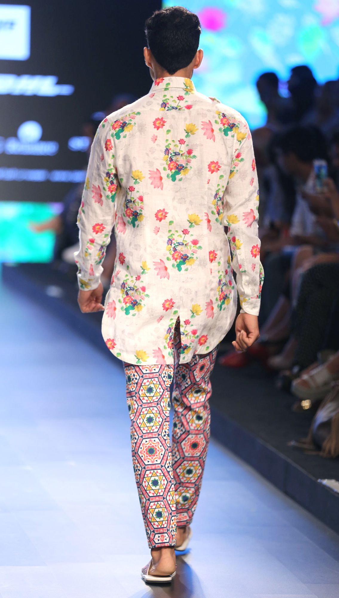 Utpala Linen Cowl Shirt Kanwal Kamal Trousers