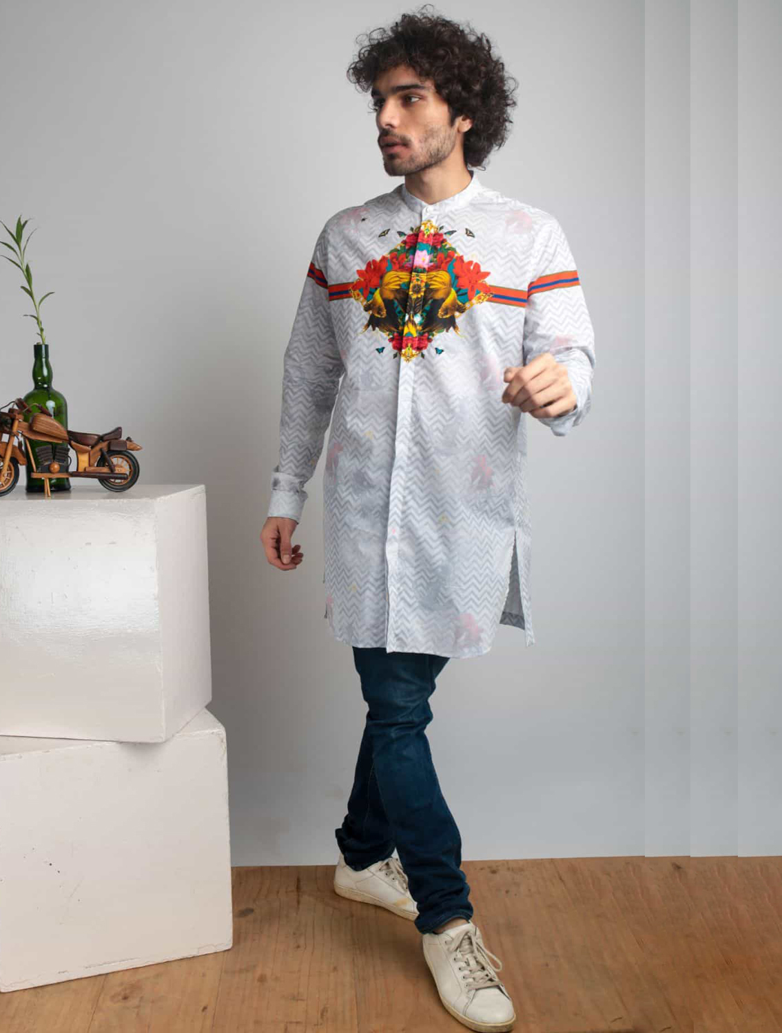 Davey Signature Printed Shirt