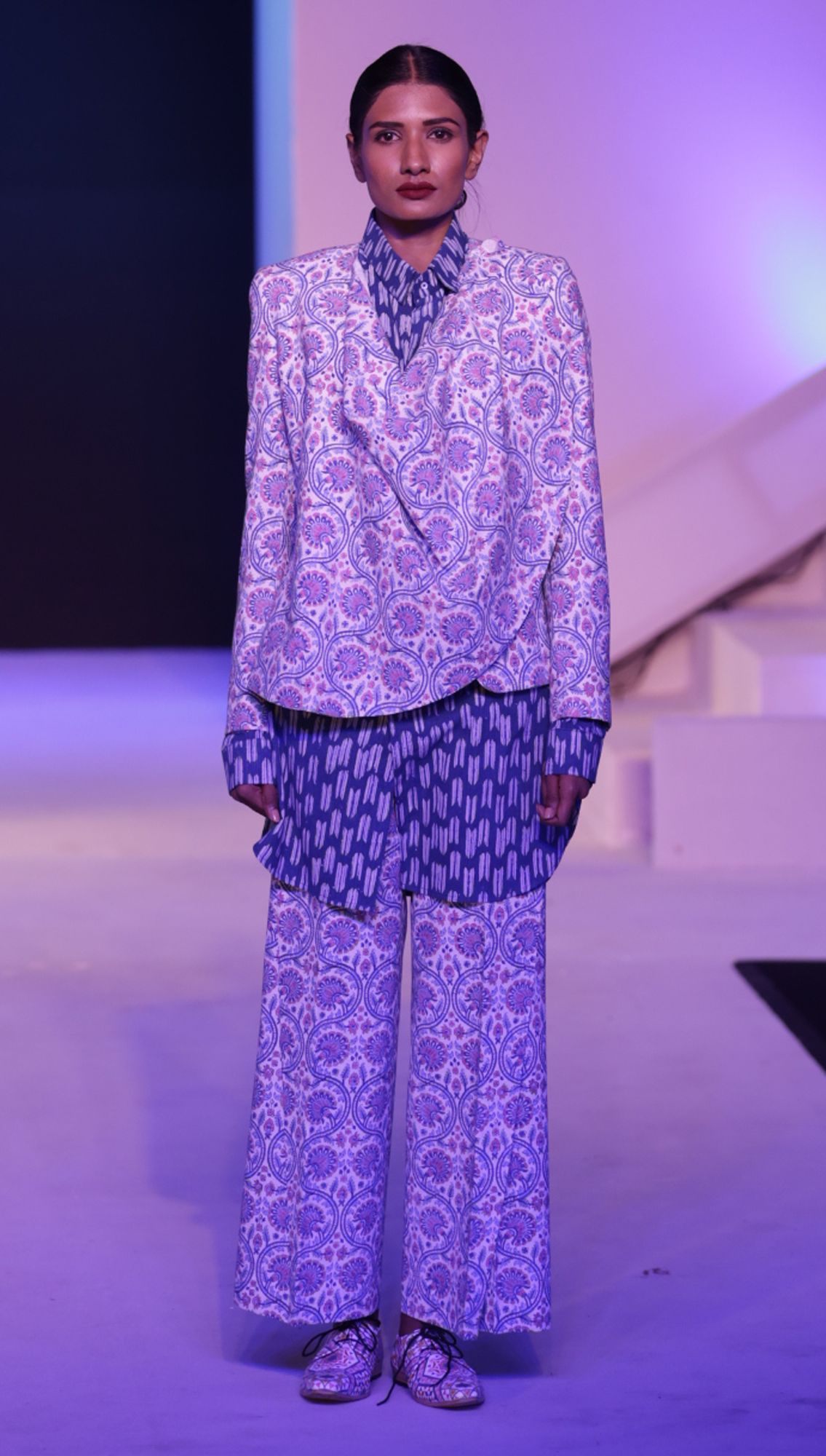 Jhunjhun Cowl Blazer Jodhpur Shirt Tejaji Pants